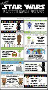 Star Wars Jokes Printable Star Wars Jokes For Your Kids Lunch Box Lunchbox Jokes Star Wars Jokes Star Wars Lunch Box