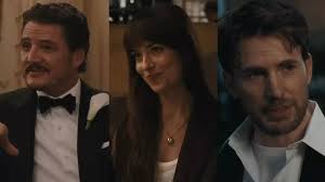 Materialists Trailer: Dakota Johnson Plays Matchmaker In Love Triangle With  Chris Evans And Pedro Pascal