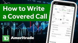 Maybe you would like to learn more about one of these? How To Write A Covered Call On The Td Ameritrade Mobile App Youtube
