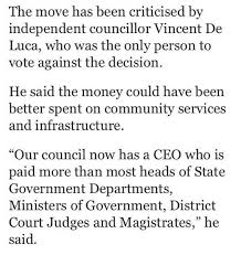 NORTHERN BEACHES COUNCIL CEO RAY BROWNLEE TO CREATE 6 NEW DIRECTORS  POSITIONS