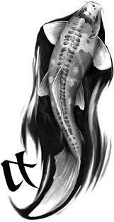 Black And White Stencil Koi Fish Design Koi Fish Tattoo Designs Koi Fish Beautiful Attractive Japanese Tattoo Koi Fish Tattoo Koi Tattoo Designs
