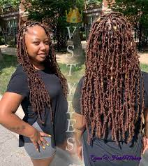 Brown Distressed Locs Hair Styles Beauty Hair