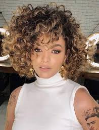 Mechas en Cabello Rizado 😍😍