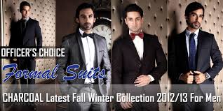 Best suit brands in pakistan. Latest Pakistani Fashion Charcoal Latest Winter Suits 2012 13 For Men Formal Suits For Men By Charcoal New Office Wear Suits