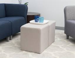 Contrary to a coffee table, an ottoman can definitely provide the homeowner with several alternatives to pick from to be the centerpiece of a space. Foam Cube Ottoman 15 Square Upholstered Stool