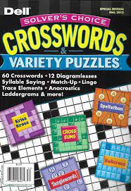A must for all crossword solvers by kathleen rafferty online at alibris. Dell Crosswords And Variety Puzzles Magazine Match Up Trace Elements Anacrostics 75470083075 Ebay Puzzles Brain Puzzles Crossword