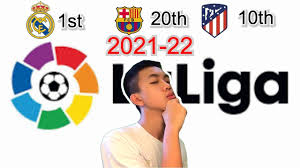 The return clasico fixture in madrid will take place on march 20, 2022. La Liga 2021 22 Prediction Youtube