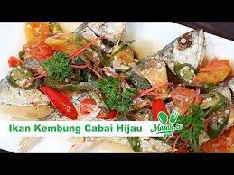 Mackerel With Big Green Thai Chilli Recipe 357 Youtube Video Makanan Resep Makanan Makanan