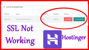 Ssl Not Working On Hostinger 2020 How To Activate Ssl Certificate On Hostinger Reactivate Ssl Youtube