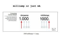 how to convert milliampere to ampere