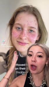 @Mary Wicijowska Would you get freckles tatted? #greenscreenvideo  #fauxfreckles #freckletattoo #fakefreckles #freckles #fyp