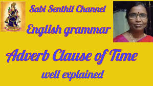 Adverb clause of Time