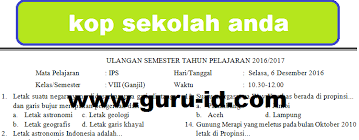Soal Dan Jawaban Ips Kelas 8 Semester 1 2 Kurikulum 2013 Tentang Asean Dan Geografi Tahun 2018 2019 Info Pendidikan Terbaru