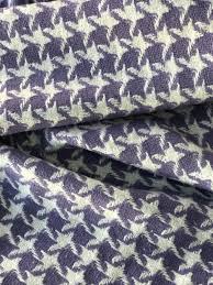 Try this nightshade purple wool netting! Large Houndstooth Pattern Wool Fabric Purple On White Pure Wool Made In England Linton Tweed Suiting Coat Skirt Bodikian Textiles