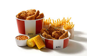 Kfc pakistan's menu consists of burgers, sandwiches, fried chicken, nuggets, hot wings, french fries, rice dishes, twister wraps and drinks.77 kfc in pakistan additionally, the kfc chicken nuggets also trace their origin from malaysia before being expanded to many international outlets. Menu Kfc Chicken Bucket In 2021 Food Delicious Burgers Kentucky Fried Chicken Menu