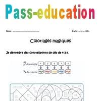 Je les ai trouvés ainsi sur le net et je les ai traduits. Denombrer Des Constellations De Des De 4 A 8 Cp Coloriage Magique A Imprimer