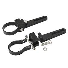 Light Bar Brackets Beamnova 1 75 Bull Bar Nudge Bar Tube Clamp Mounting Bracket Kit Black For Led Light Bar Walmart Com Walmart Com