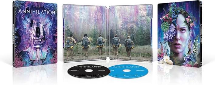 Amazon.com: Annihilation (Limited Edition SteelBook) [4K UHD + Blu-ray +  Digital] : Natalie Portman, Jennifer Jason Leigh, Gina Rodriguez, Tessa  Thompson, Oscar Isaac: Movies & TV
