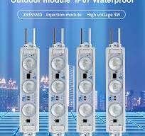 High Voltage AC110V IP68 Waterproof New Led Linear SMD 2835 Plastic  Injection Led Modules Led Encapsulation Series 110v