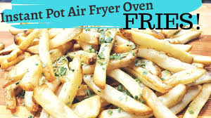 10 Qt Instant Pot Vortex Plus Air Fryer Oven French Fries In The Rotisserie Basket Instantpo In 2020 Air Fryer Dinner Recipes Air Fryer French Fries Oven French Fries