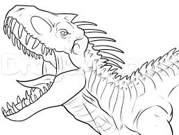 Download and print free indominus rex coloring pages. Indominus Rex Dinosaur Coloring Pages Coloring And Drawing