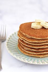 Panqueques De Avena Y Banana Con Manteca De Mani Vainilla Miel Y Canela Para Hacer Panqueques De Avena Panqueques De Banana Recetas De Panqueques De Banana