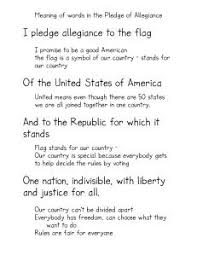 The Pledge Of Allegiance Kindergarten Social Studies Pledge Of Allegiance Constitution Day