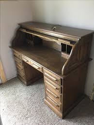 Love my current desk which is medium to dark oak but need the top part to fit with. Roll Top Desk Nex Tech Classifieds