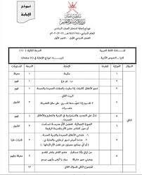 نموذج اجابة اختبار اللغة العربية للصف السادس الفصل الاول الدور الاول 2019 2020