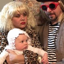 Kurt Cobain and Courtney Love