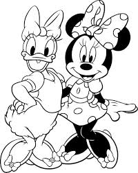 Coloriage Minnie Et Daisy At Supercoloriage In 2020 Minnie Mouse Coloring Pages Mickey Mouse Coloring Pages Mickey Coloring Pages