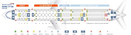 seat map boeing 777 300 british airways best seats in plane