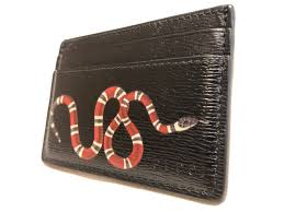 Gucci beige gg supreme tiger card holder. Card Holder Gucci Snake Promotions