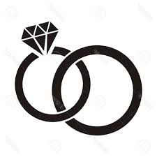 Find high quality wedding ring clipart, all png clipart images with transparent backgroud can be download for free! Diamond Ring Clipart Black And White Wedding Ring Vector Wedding Ring Graphic Interlocking Wedding Rings