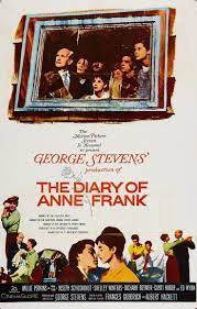 The Diary Of Anne Frank 1959 Millie Perkins Shelley Winters Joseph Schildkraut Richard Beymer Diane Baker Ed Wy Anne Frank Frank Movie Anne Frank Diary
