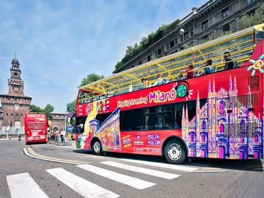 City Sightseeing Hop On Hop Off Bus trip in Milan, with 48-Hours Ticket