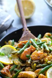 Our healthy lemon chicken recipe is quick and straightforward. Green Bean Honey Lemon Chicken Stir Fry
