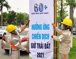 Giờ trái đất 2021 toàn cầu kêu gọi mọi người hưởng ứng thông điệp lên tiếng vì thiên nhiên, tập trung vào hai chủ đề: D Bx583nraapbm