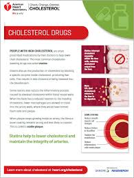 cholesterol medications american heart association