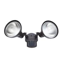 Lutec 300 Watt 180 Bronze Motion Activated Outdoor Flood Light 6211bz Pir23a The Home Depot Outdoor Flood Lights Flood Lights Bronze