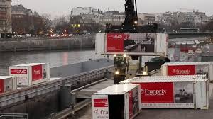 Installation Multimodale Franprix Quai De La Bourdonnais Franprix Logistique Urbain