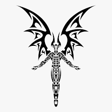 Where can i get an angel tattoo on my body? Devil Tattoo Free Png Image Tribal Angel Tattoo Designs Transparent Png Kindpng