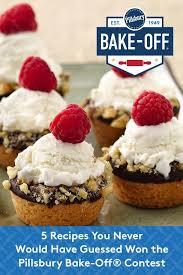 5 Recipes You Never Would Have Guessed Won The Pillsbury Bake Off Contest Bake Off Recipes Baking Dessert Recipes