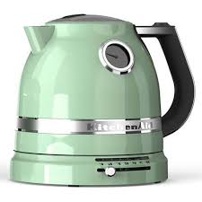 I was so excited to review the kitchenaid velvet blue electric kettle and 2 slot toaster. Kitchenaid Artisan Pistachio 1 5l Kettle 5kek1522bpt Harts Of Stur
