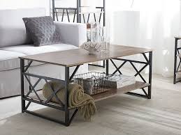 Newest oldest price ascending price descending relevance. Coffee Table Taupe Wood With Black Bolton Beliani Co Uk