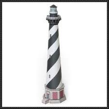 Cape Hatteras Lighthouse Free Building Paper Model Download Paper Models Paper Toy Printable Paper Doll House