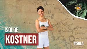 She was the italian flag bearer at the opening ceremony of the 2002 olympics. Isolde Kostner Naufraghi Isola Dei Famosi 2021