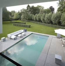 Private Home In Gent Rietveld Projects Pinned To Pool Design By Darin Bradbury Pool Patio Designs Pool Designs Pool Houses
