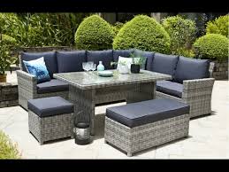 Free delivery on orders over £40*. Palma Corner Rattan Garden Lounge Set 9 Seater Dark Grey Out Out Youtube