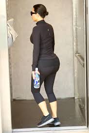 And what's more comfortable than yoga pants? Is Khloe Kardashian Competing With Kim For Biggest Booty